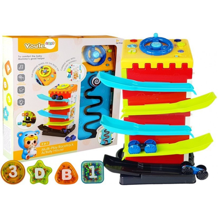 Vzdelávacia veža - šmýkačka, triedič